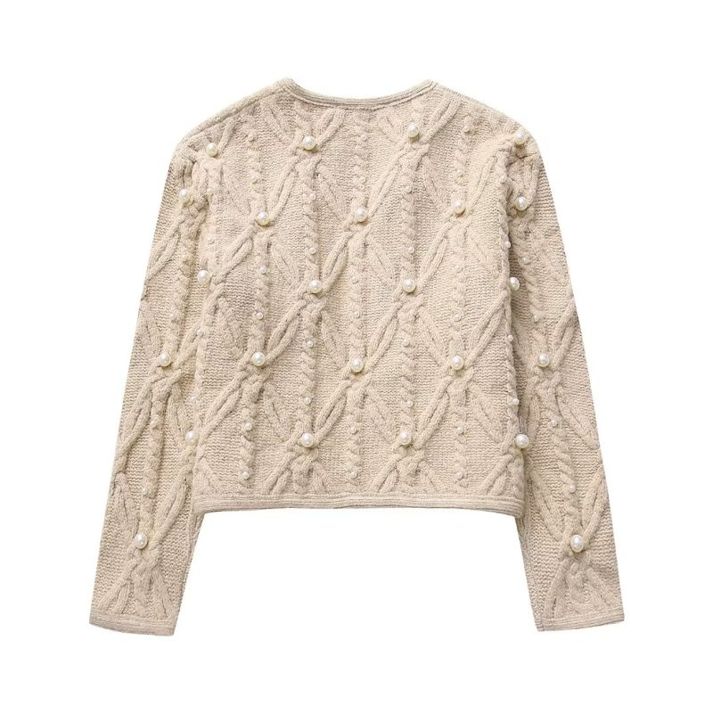 Simple Knitted Eight-Strand Coat - Image 2