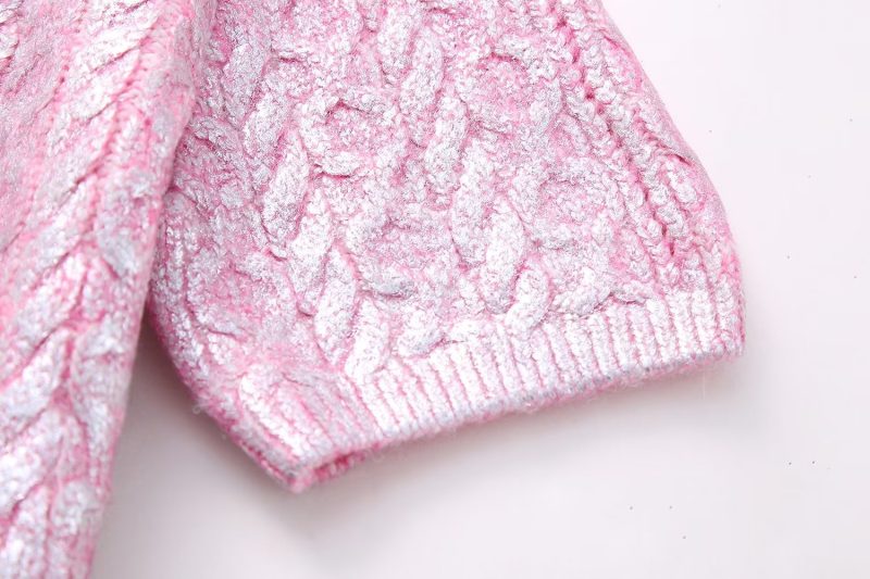 Gradient Eight-Strand Short Sweater - Image 4