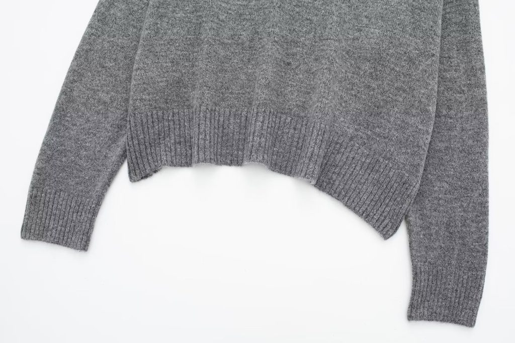 Solid Color Turtleneck Sweater - Autumn Street Style - Image 6