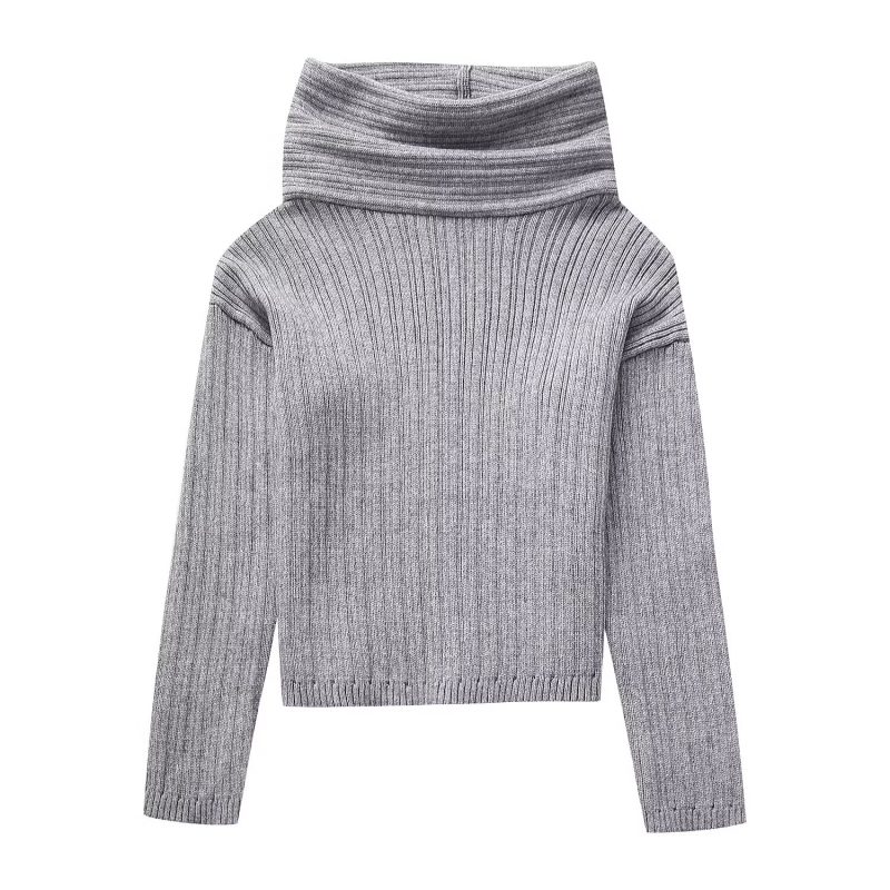 Classic Turtleneck Knit Pullover - Image 2