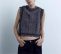French Beaded Sleeveless Knitwear