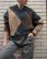 Winter Women Clothing round Neck Diamond Contrast Color All Matching Pullover Knitted Wool