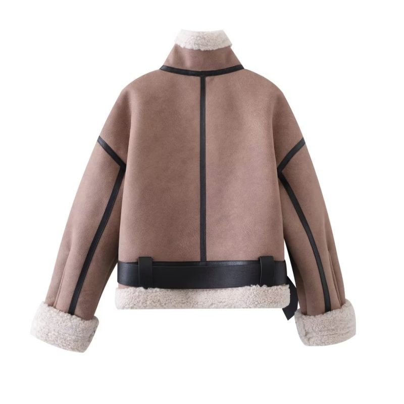 Trendy Double-Sided Fleece Jacket - Image 2