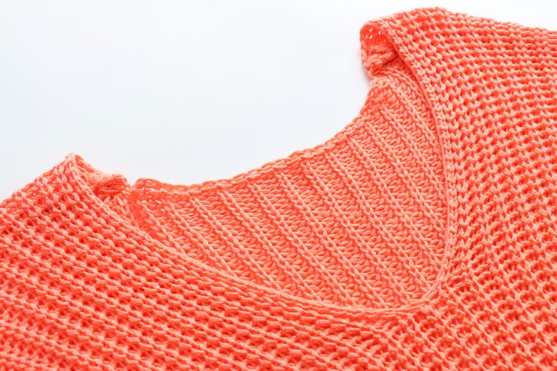 V-Neck Oversized Sweater | Winter Knitwear Pullover - Image 12