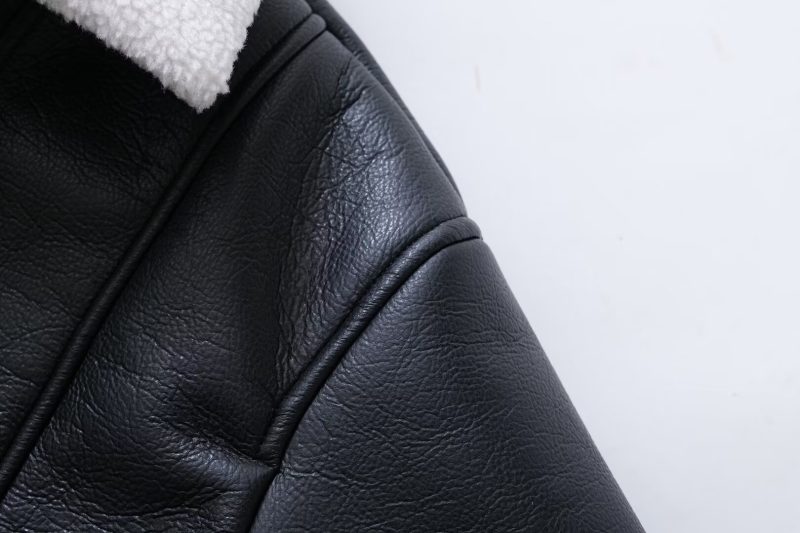 Warm Faux Shearling Street Style Women's Winter Jacket - Image 4