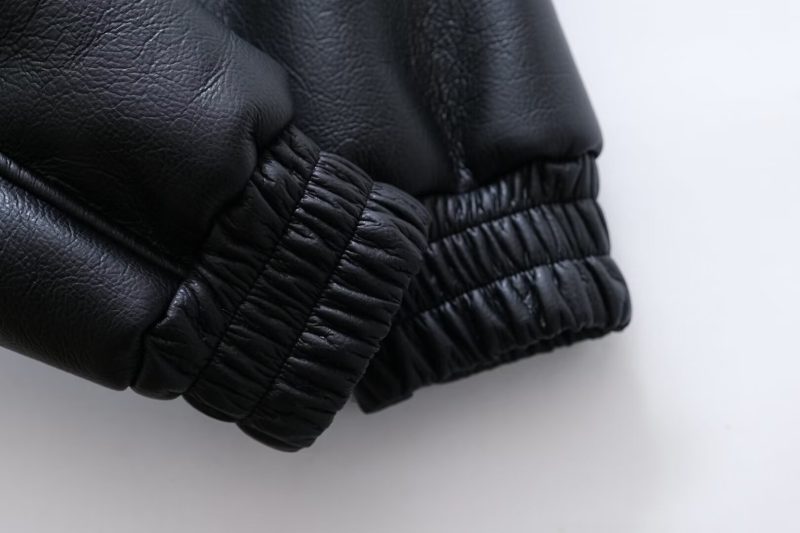 Warm Faux Shearling Street Style Women's Winter Jacket - Image 5