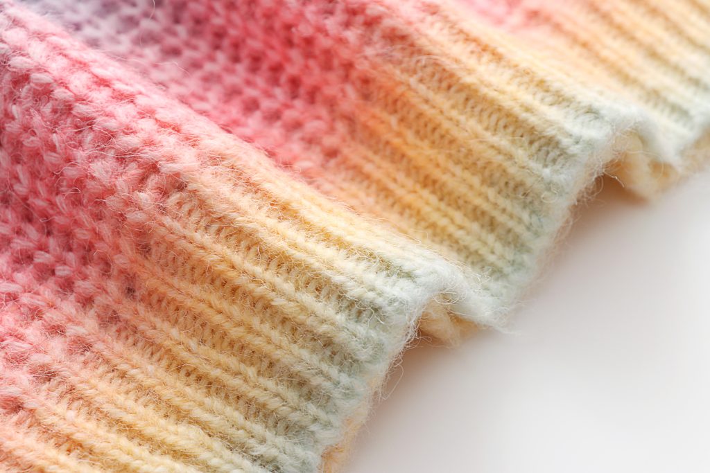Striped Turtleneck Knit Sweater - Image 4