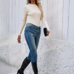 Autumn New Small Turtleneck Sweater | Women's Solid Color Top - Image 3