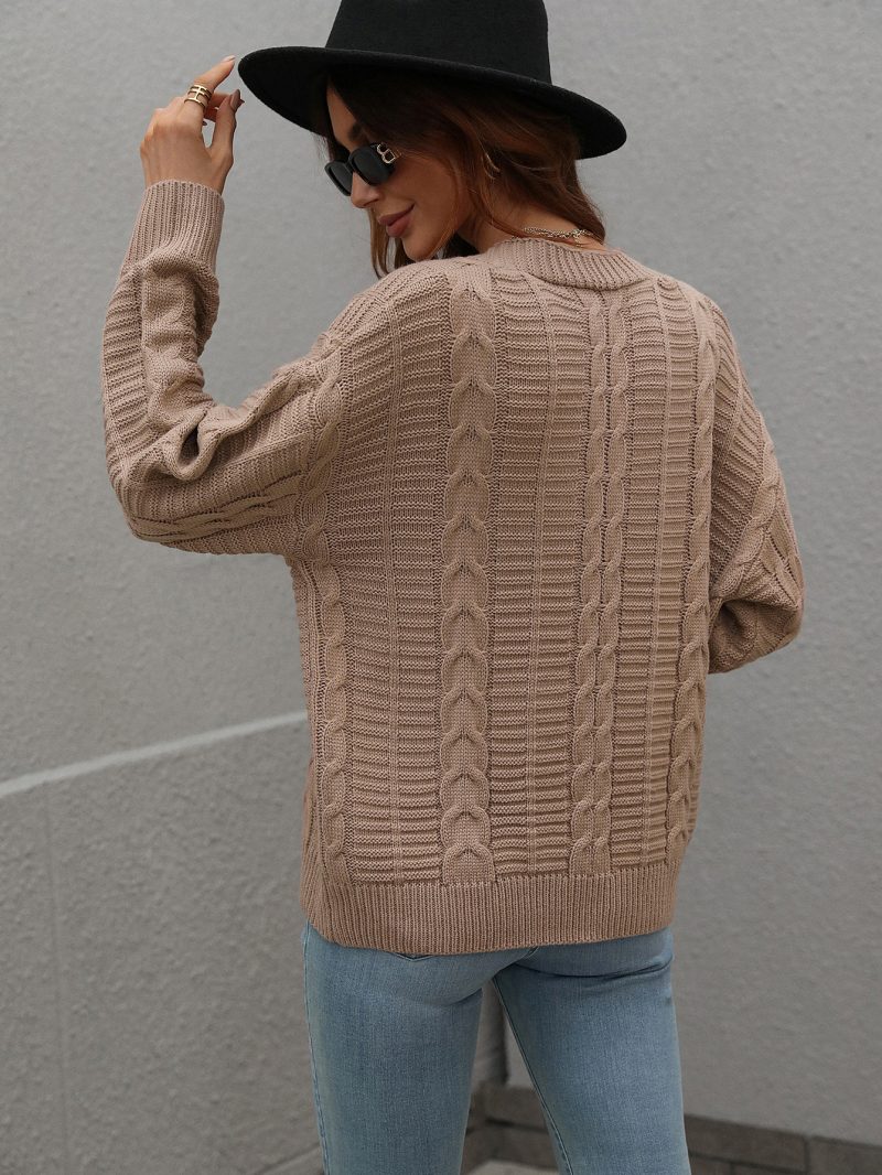 Button Loose Knitted Cardigan - Image 5