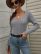 Loose Solid Color Knitwear