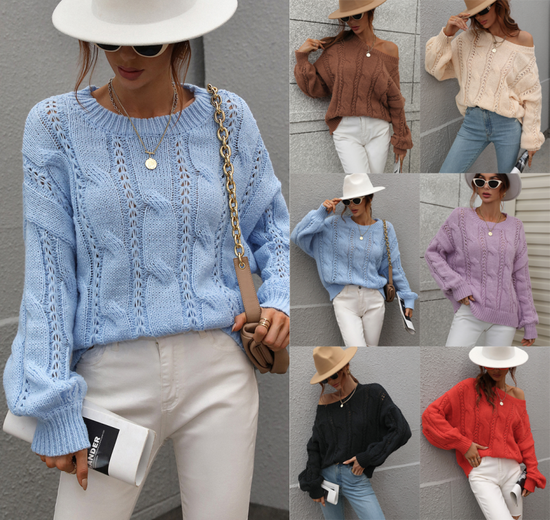 Twisted String Plus Size Sweater | Autumn Winter - Image 6