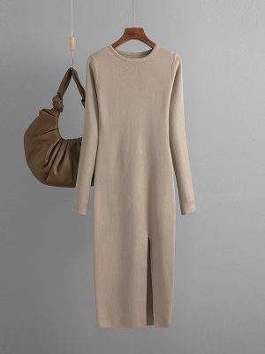 Slim Fit Knitted Dress