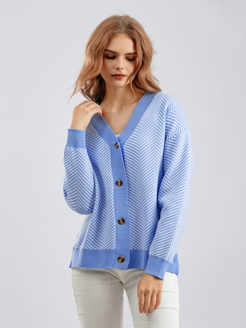 Korean Single Breasted Cardigan - Image 3