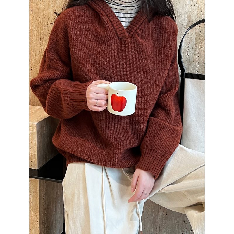 High-Grade Maillard Hooded Sweater | Lazy Profile - Image 3