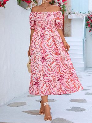 Sweet Tube Top Midi Dress – Summer Chic