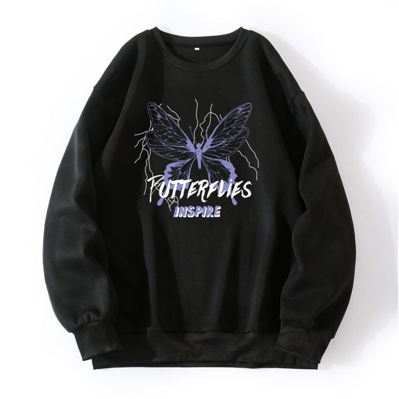 Popular Round Neck Sports Sweater - Image 2