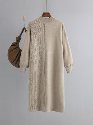 Long Base Knit Dress