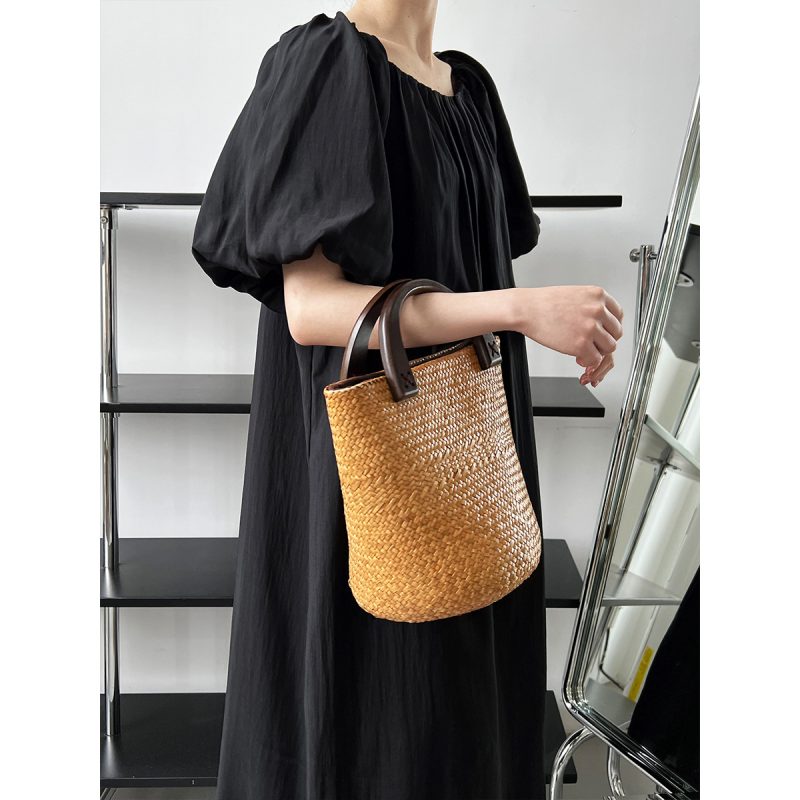 Tencel Puff Sleeve Fairy Dress - Image 3
