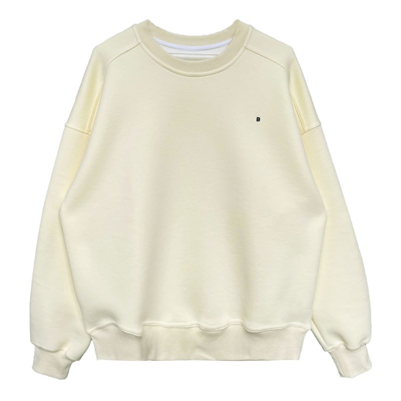 Simple Loose Pullover Sweater | BF Style Long Sleeve Top - Image 5