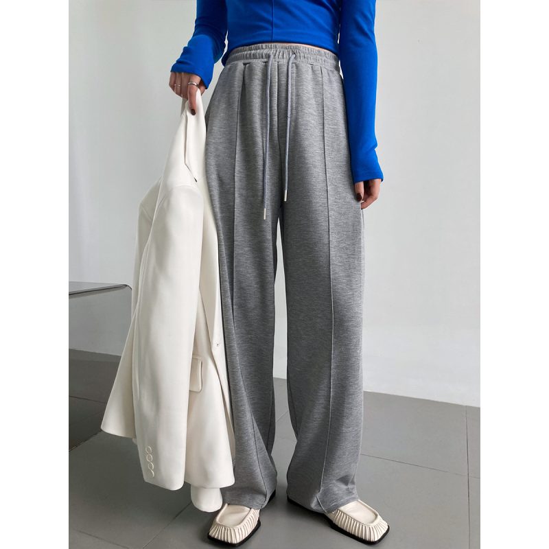 Soft Air Layer Sports Pants | Loose Casual Elastic Trousers - Image 3