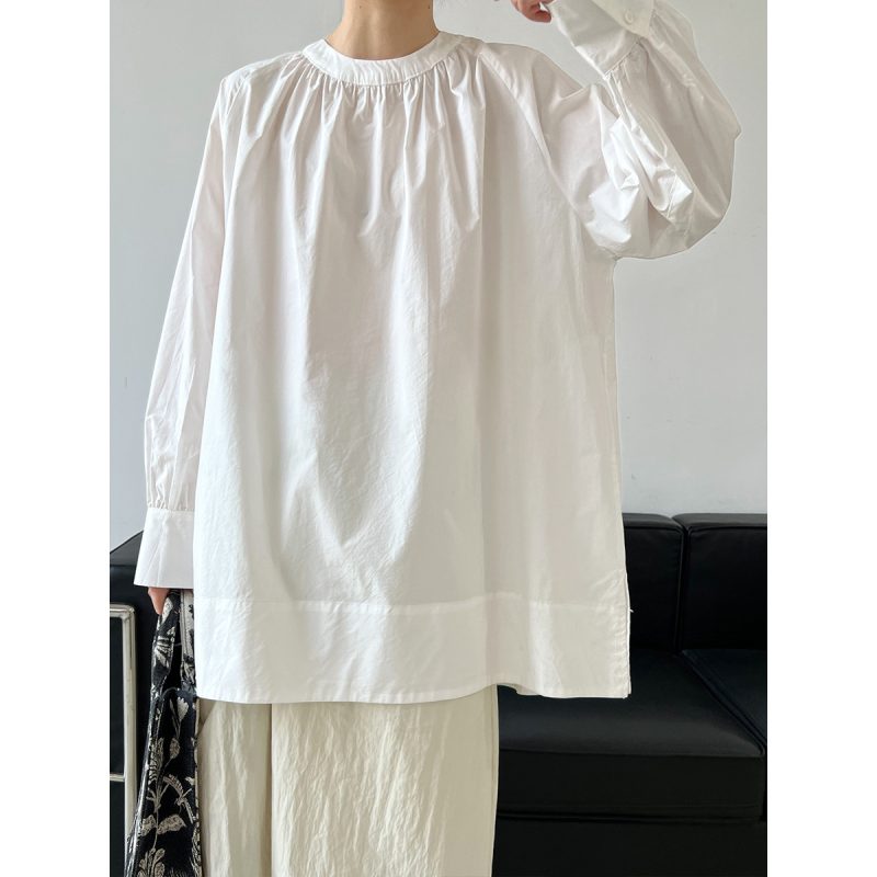 Loose Round Neck Sun Shirt - Image 2