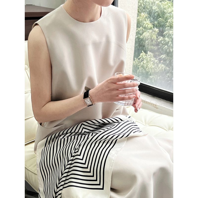 Sleeveless Office Vest Dress - Image 3
