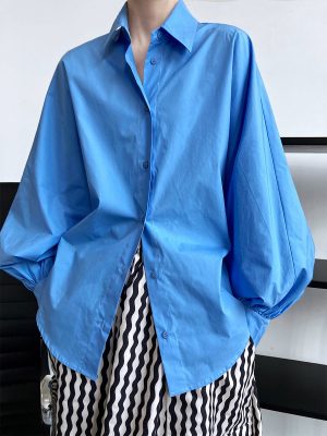 Lantern Sleeve Spring Shirt