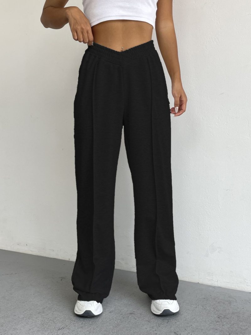 Wide Leg Casual Pants - Autumn/Winter Chic - Image 3