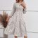Long Sleeve Floral Print Dress - Autumn Fashion