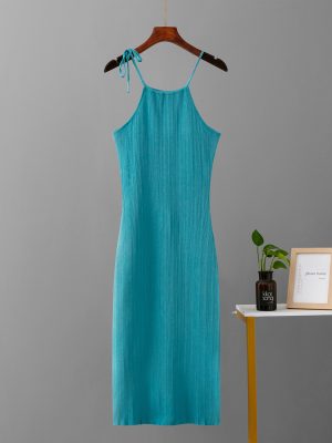 Slimming Strap Dress for Summer