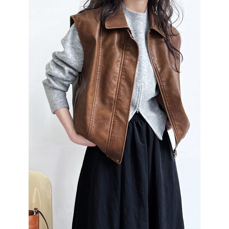 Autumn Short Zip Sweater | Western High Sense Design - Image 4