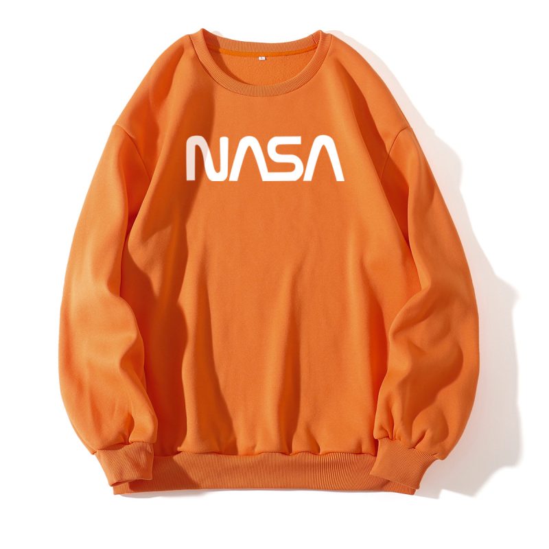 NASA Letter Graphic Crewneck Sweater - Image 3
