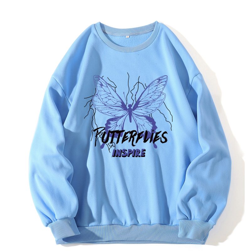 Popular Round Neck Sports Sweater - Image 4