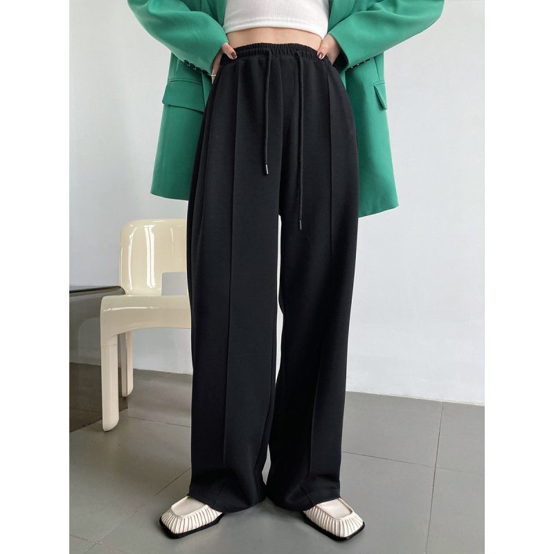 Soft Air Layer Sports Pants | Loose Casual Elastic Trousers - Image 4