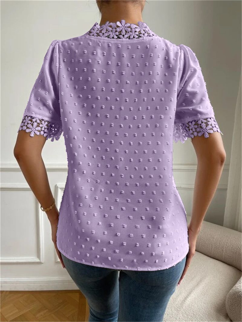 Popular V-Neck Women's Shirt: Stylish Top - Image 2