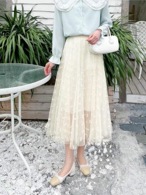 Butterfly Mesh Fairy Skirt: Spring Elegance