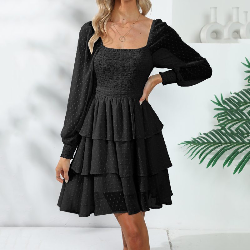 Double-Sided Wear Tiered Dress - Summer Casual - Image 5