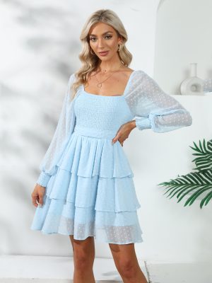 Double-Sided Wear Tiered Dress – Summer Casual