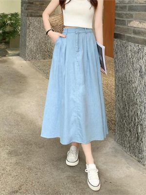 Maxi Dress Pocket Skirt: Autumn/Winter A-Line