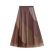 Elastic Waistband Pleated Mesh Skirt
