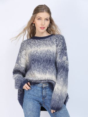 Autumn-Winter Gradient Thickening Sweater