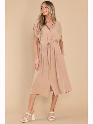 Summer Trendy Drawstring Dress