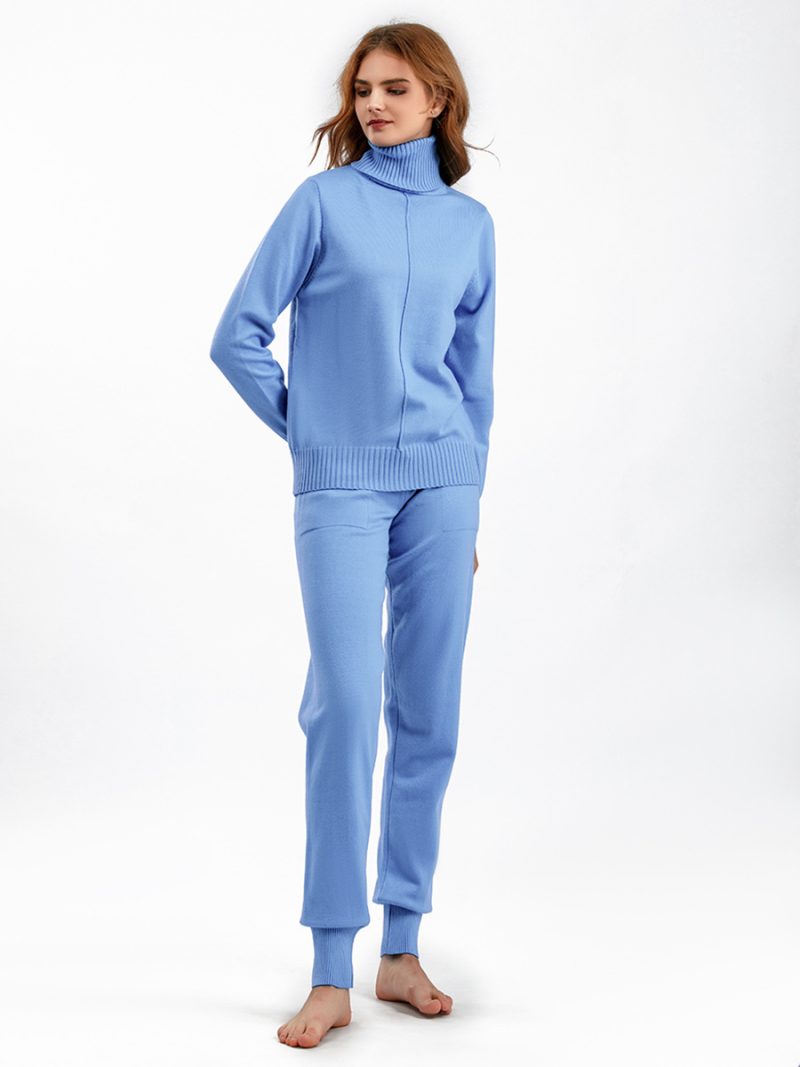 Turtleneck Sweater Set: Casual Autumn-Winter - Image 4