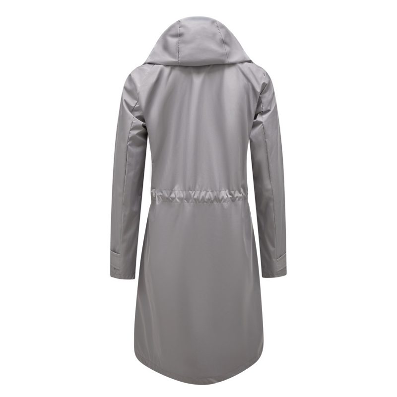 Waterproof Hooded Trench Coat - Image 3