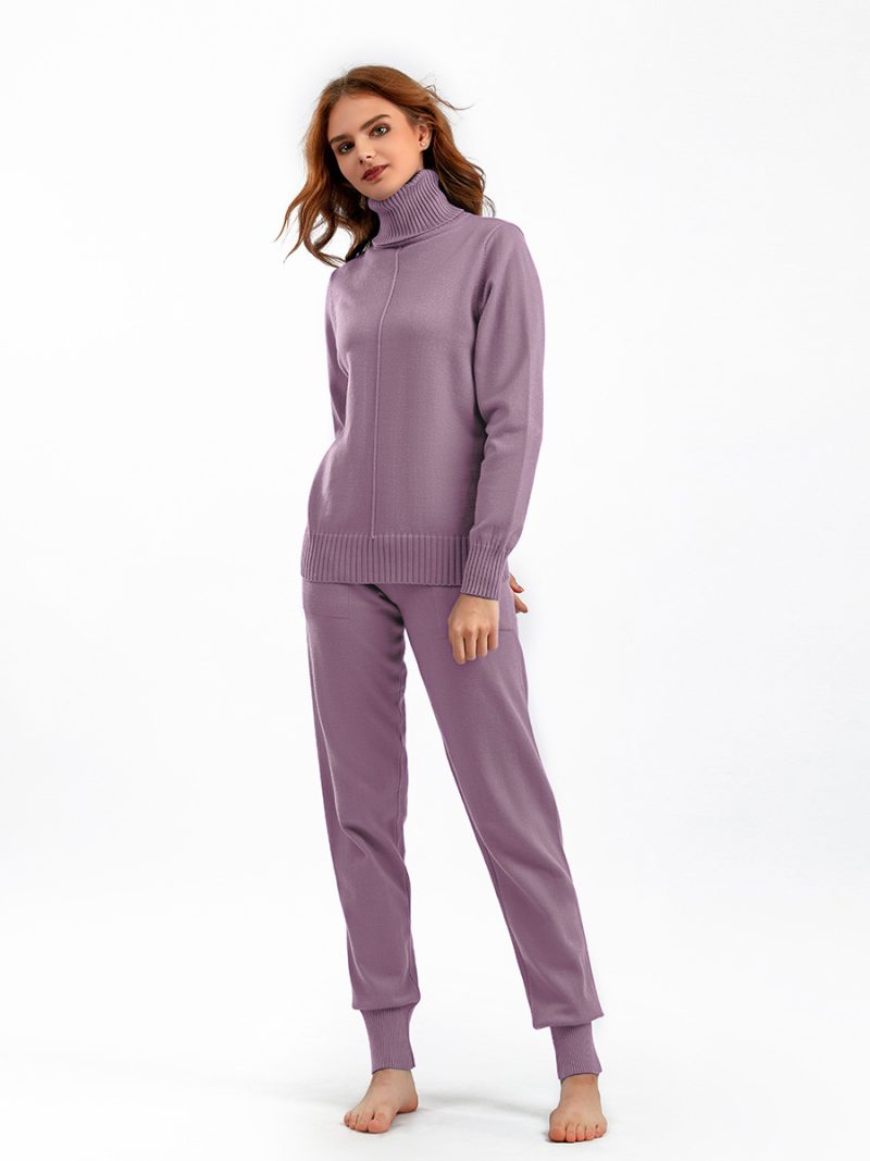 Turtleneck Sweater Set: Casual Autumn-Winter - Image 6