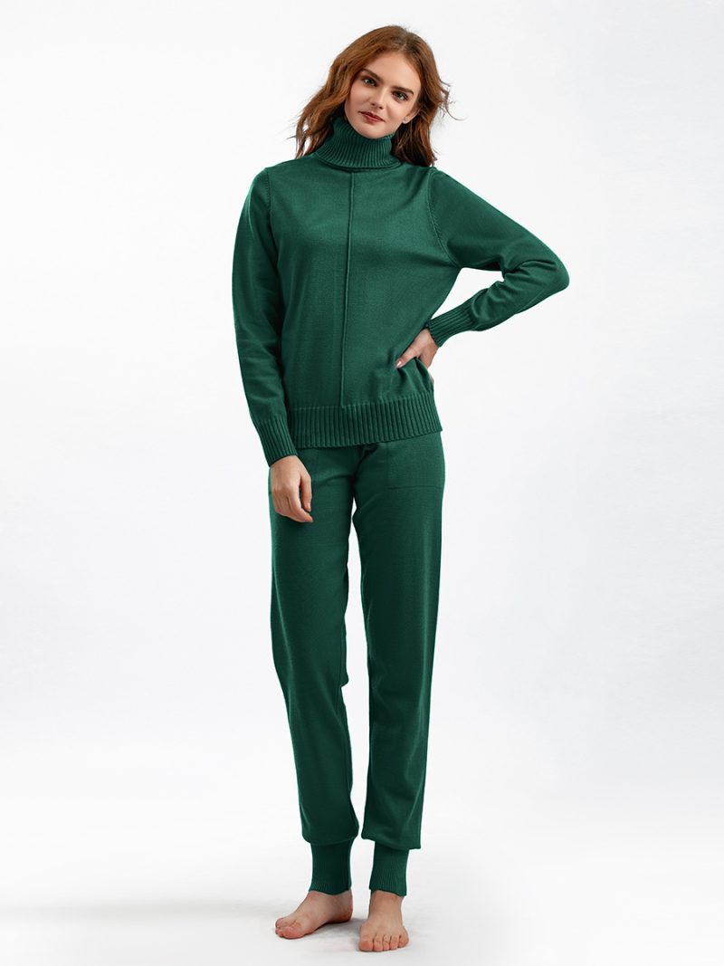 Turtleneck Sweater Set: Casual Autumn-Winter - Image 3