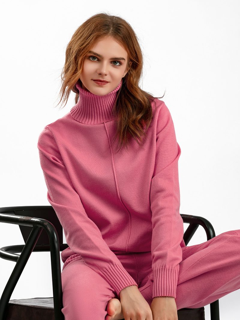Turtleneck Sweater Set: Casual Autumn-Winter - Image 5