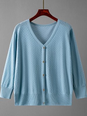 Ice Silk Waistcoat Cardigan: Summer Chic