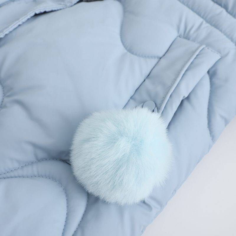 Wool Mid-Length Parka with Detachable Hat - Image 2
