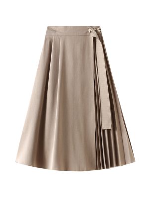 Autumn Winter Irregular Maxi Skirt